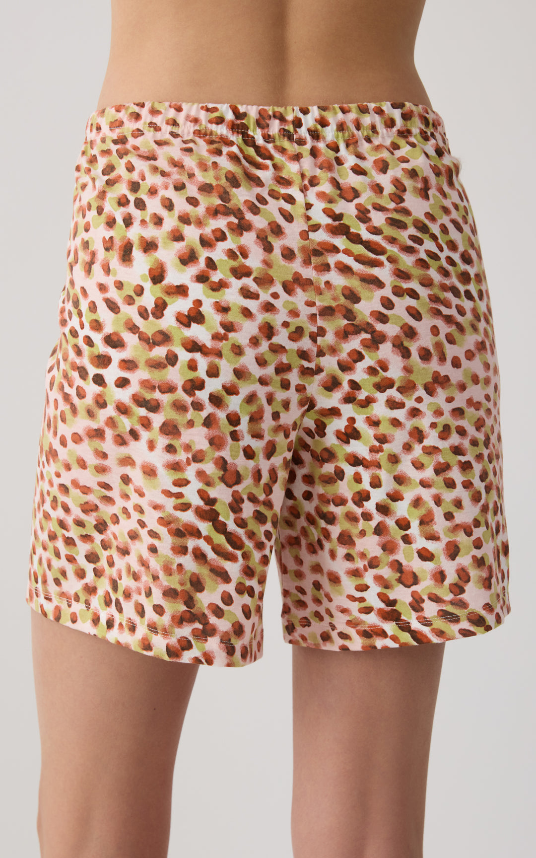 Γυναικείο Σορτς Βαμβακερό Με Animal Print Μοτίβο Minerva