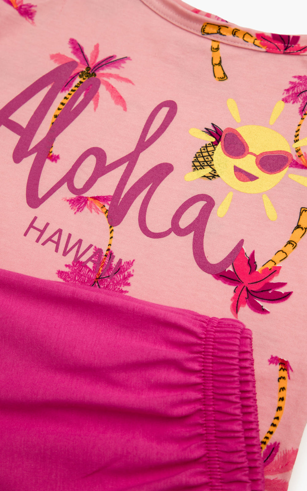 Aloha Αμάνικη Μπριτέλα Παιδική Πυτζάμα