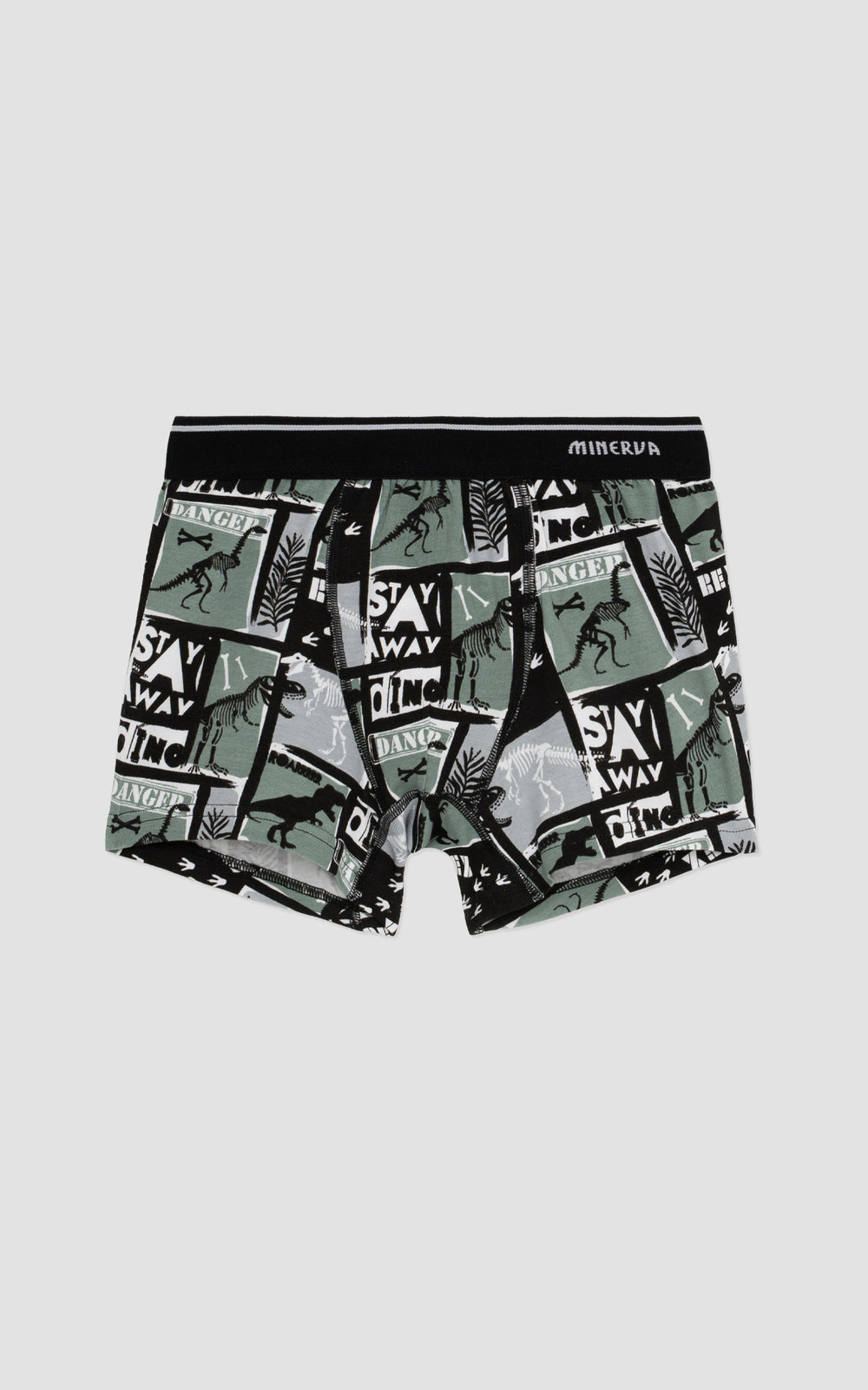 Παιδικό Boxer Σετ 2τμχ Μπλε-Πετρόλ Minerva Game Over