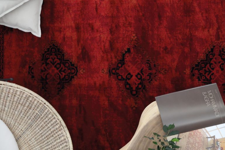 Κλασικό Χαλί  Κόκκινο από Προπυλένιο Afgan(9870H) Royal Carpet 1.33X1.90