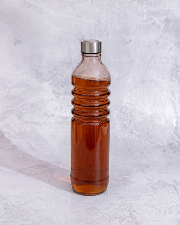 Μπουκάλι Γυάλινο 1250ml Με Μεταλλικό Καπάκι Estia