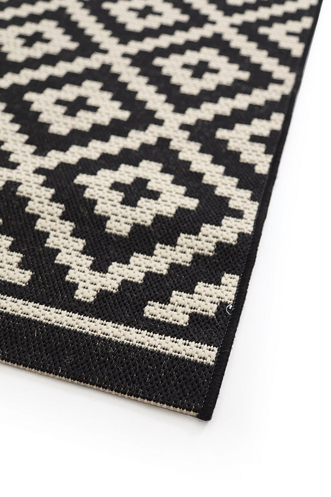 Ψάθινο Πατάκι Ασπρόμαυρο Flox Royal Carpet 0.67Χ140cm (721KB)