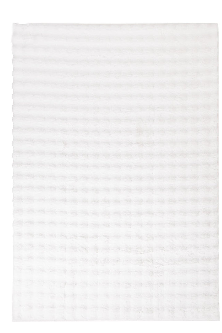 Γούνινο Χαλί Λευκό Συνθετικη Γούνα Bubble Royal Carpet 1.60X2.30