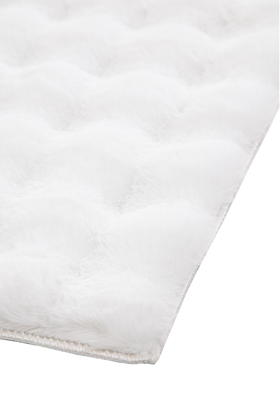 Γούνινο Χαλί Λευκό Συνθετικη Γούνα Bubble Royal Carpet 1.60X2.30