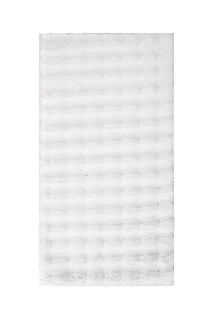 Γούνινο Χαλί Λευκό Συνθετικη Γούνα Bubble Royal Carpet 1.60X2.30