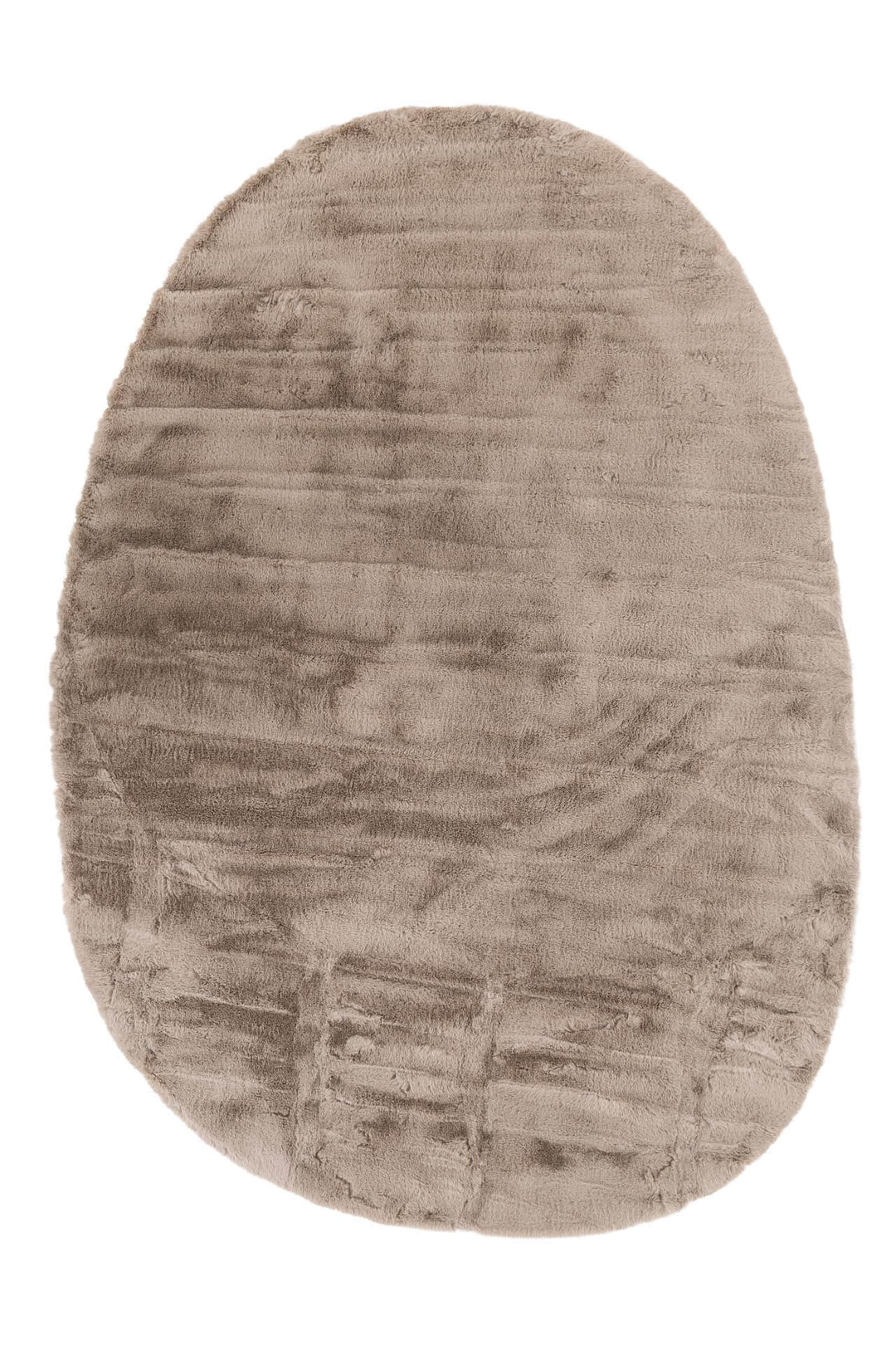 Γούνινο χαλί Bunny Canvas της Royal Carpet σε ουδέτερη απόχρωση, σε ολόκληρη όψη, με απαλή γούνινη υφή και εμφανή υφή επιφάνειας.
