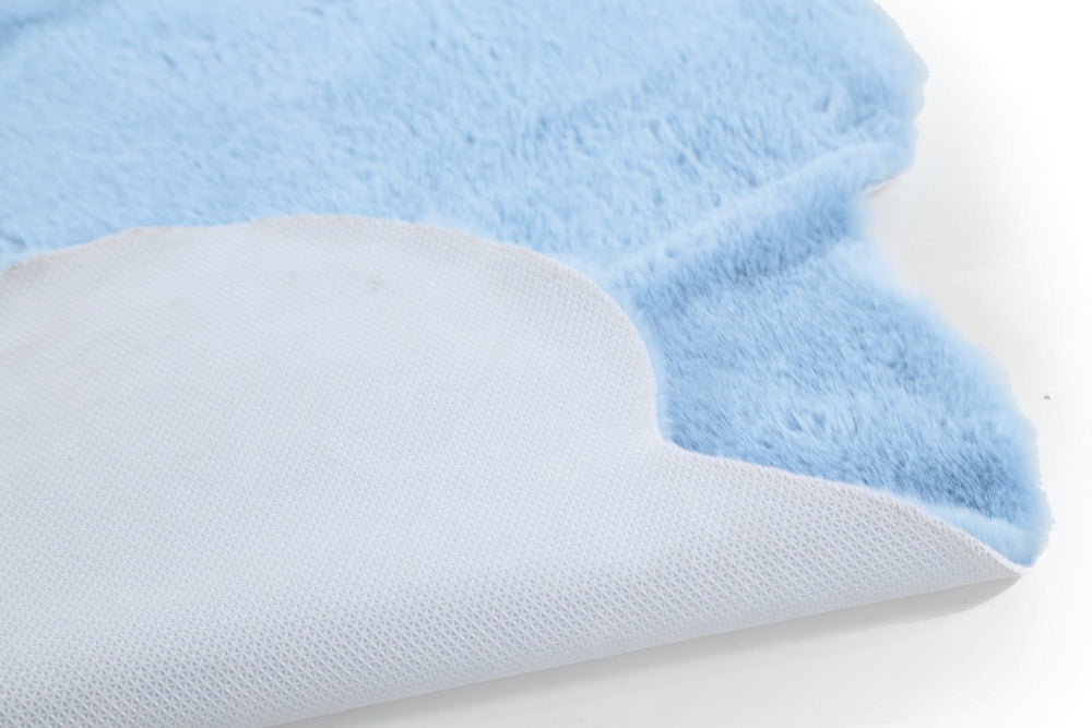 Παιδικό Γούνινο Χαλί Μπλε Αστέρι Bunny Kids Royal Carpet 1.00X1.00