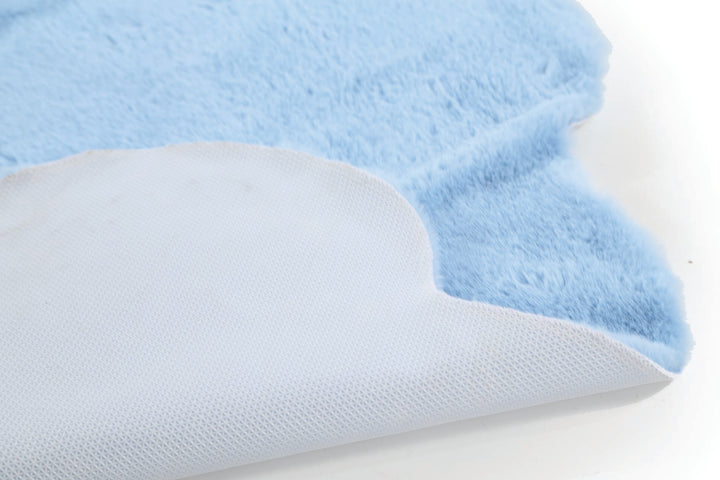 Παιδικό Γούνινο Χαλί Μπλε Αστέρι Bunny Kids Royal Carpet 1.00X1.00