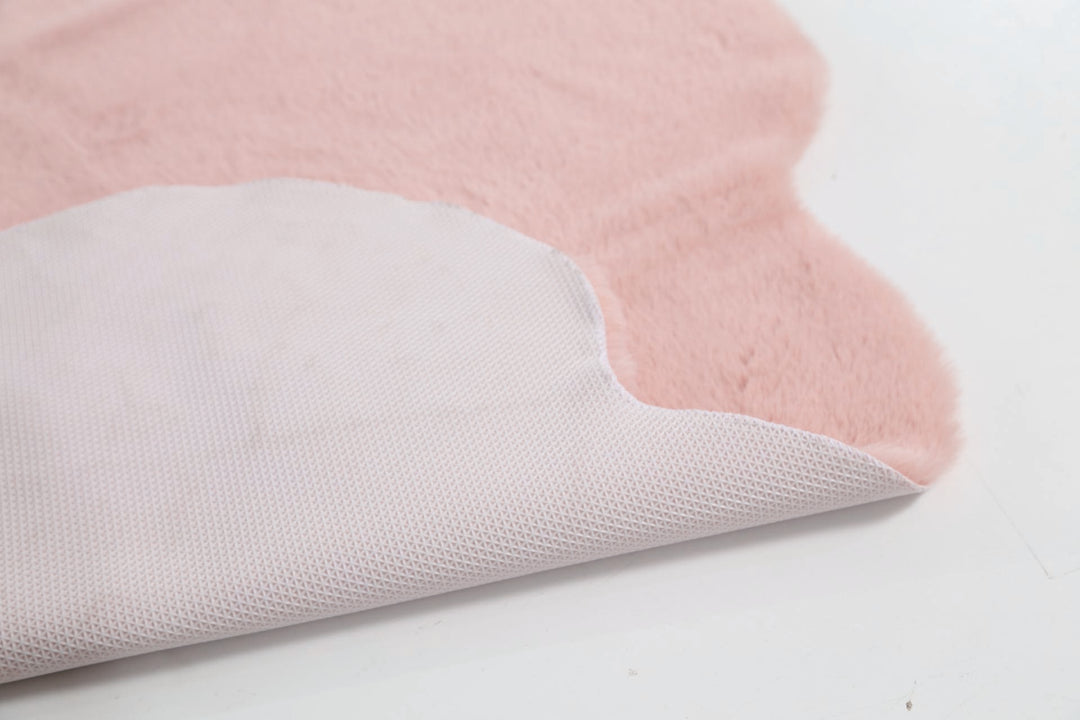 Παιδικό Γούνινο Χαλί Ροζ Αστέρι Bunny Kids Royal Carpet 1.00X1.00