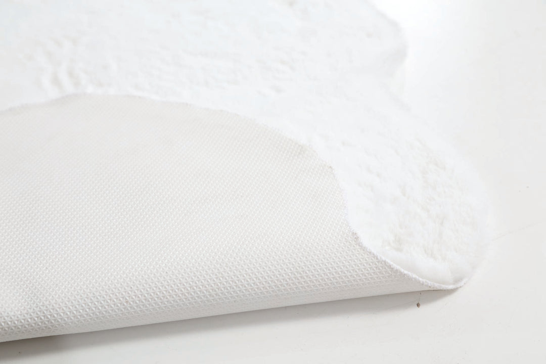 Παιδικό Γούνινο Χαλί Λευκό Σύννεφο Bunny Kids Royal Carpet 0.80X1.20