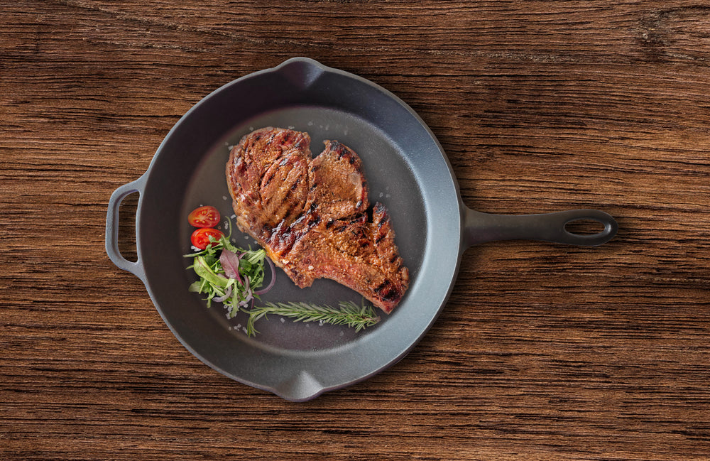 Τηγάνι Αντικολλητικό Αλουμινίου Μαύρο Με Τριπλή Αντικολλητική Επίστρωση & Εργονομική Λαβή Estia 26cm