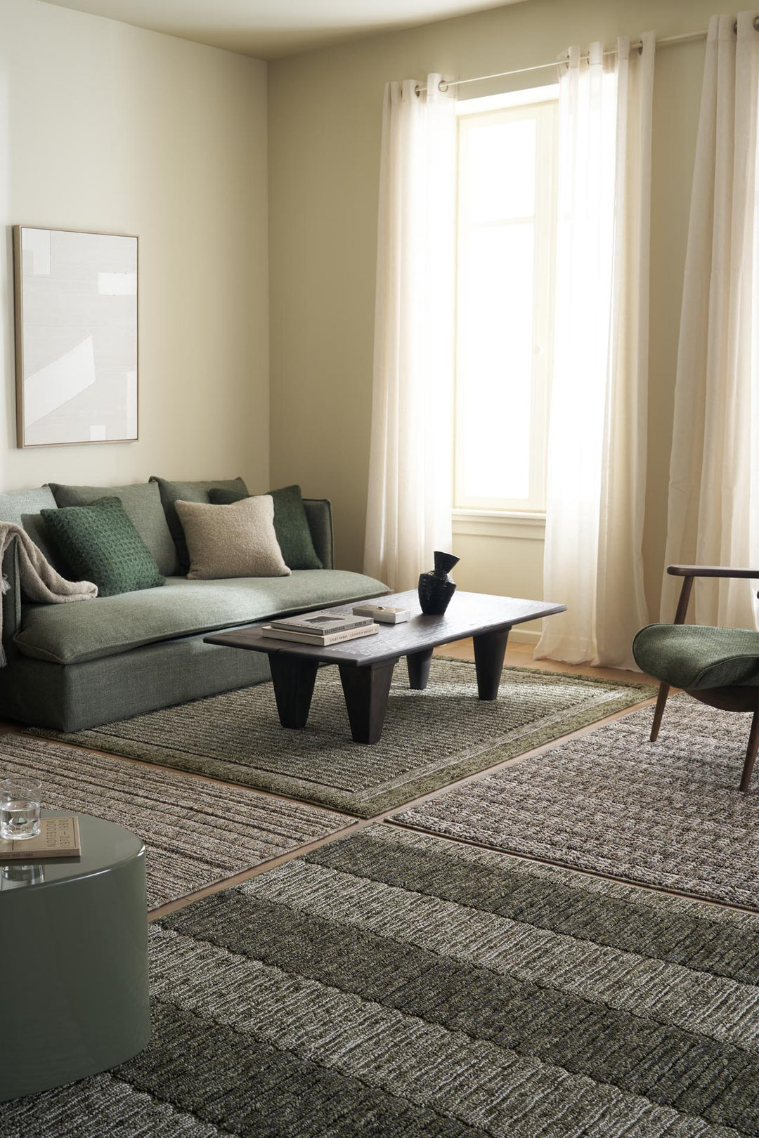 Κλασικό Χαλί Πράσινο Πολυεστερικό Leon 702 Royal Carpet 1.33X1.90cm
