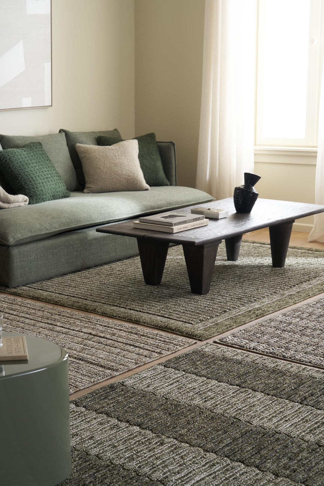 Κλασικό Χαλί Πράσινο Πολυεστερικό Leon 702 Royal Carpet 1.33X1.90cm