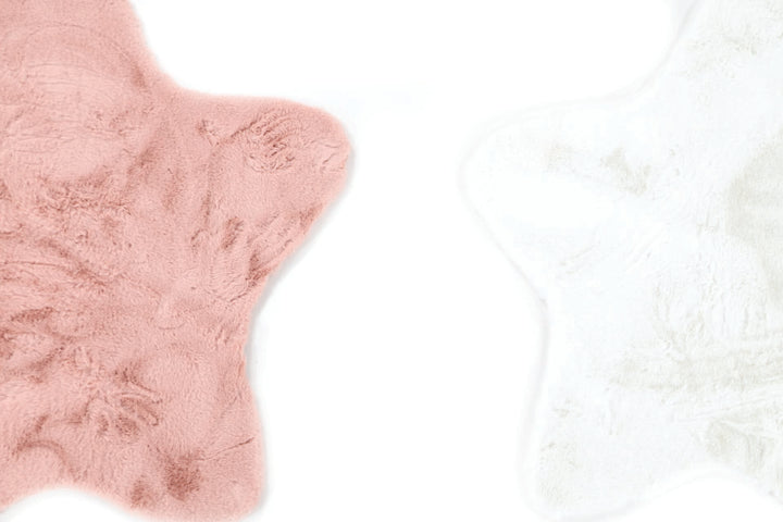 Παιδικό Γούνινο Χαλί Ροζ Αστέρι Bunny Kids Royal Carpet 1.00X1.00