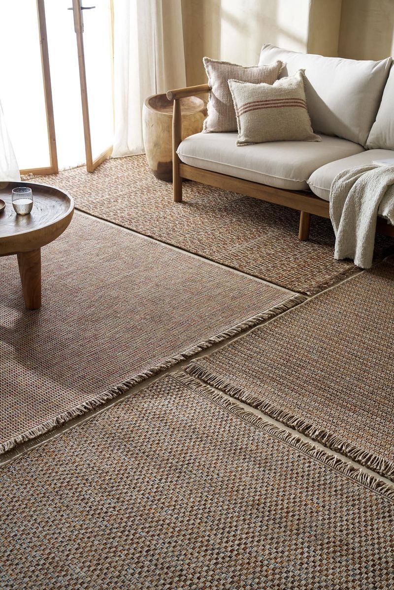 Ψάθινο Χαλί Μπεζ Crete Royal Carpet 0.67X2.00 (70171C)
