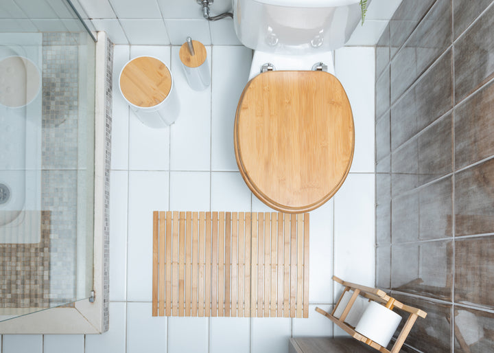 Πατάκι Μπάνιου Αντιολισθητικό Από Bamboo 60x40cm Bamboo Essentials Estia