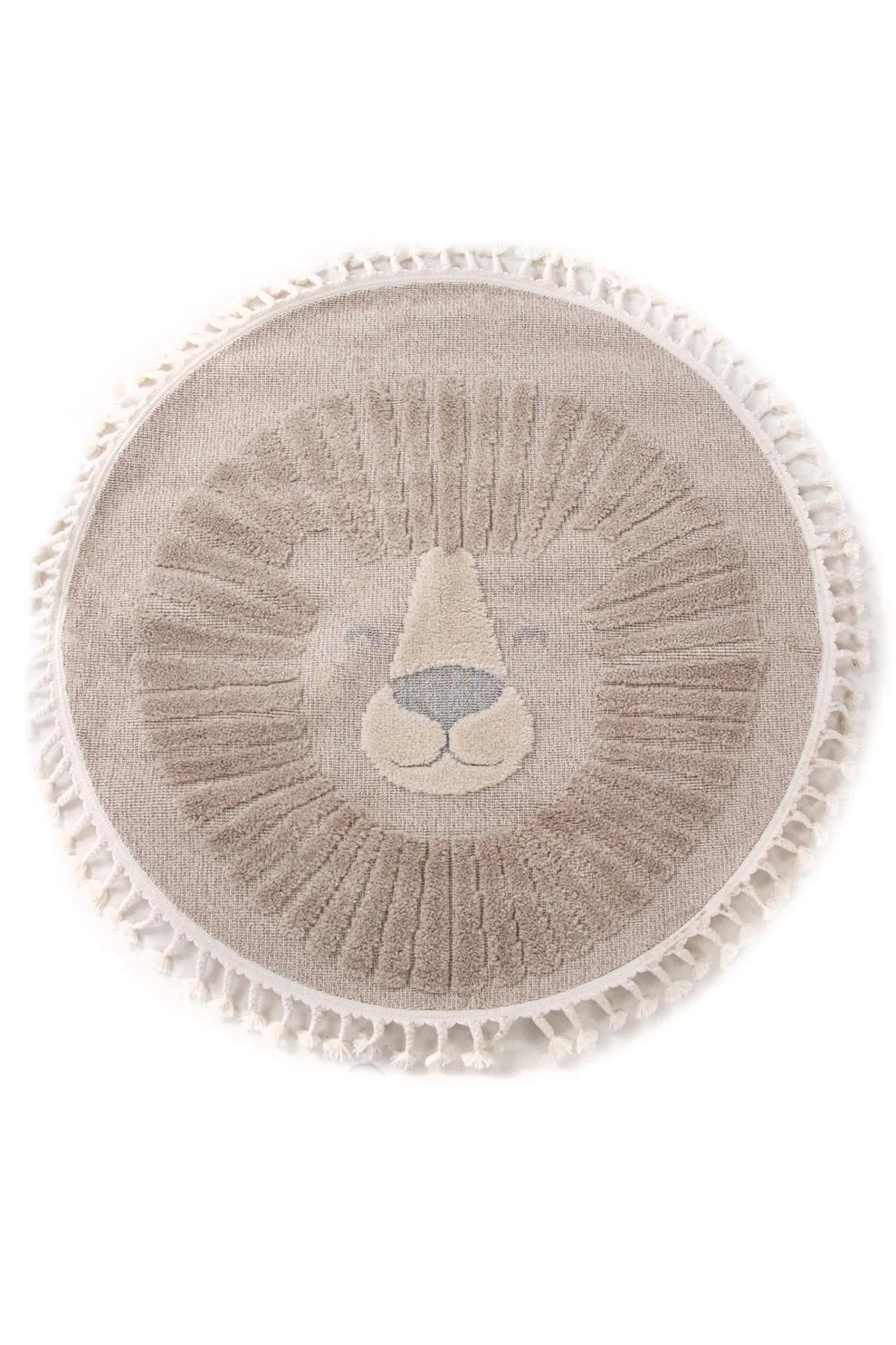 Στρογγυλό παιδικό Χαλί "Lila Kids" Lion 1.20 ROUND- Royal Carpet