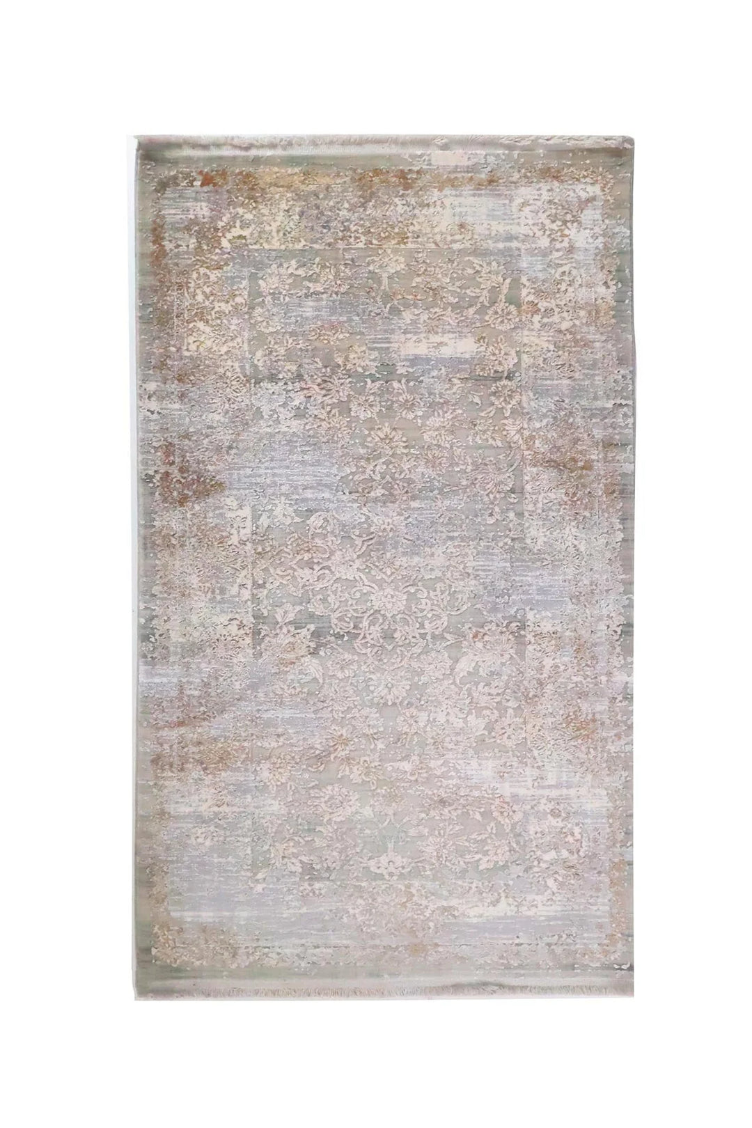 Μοντέρνο Χαλί Γκρι-Μπεζ Bamboo Silk Royal Carpet 0.80X1.50 (5987A1)