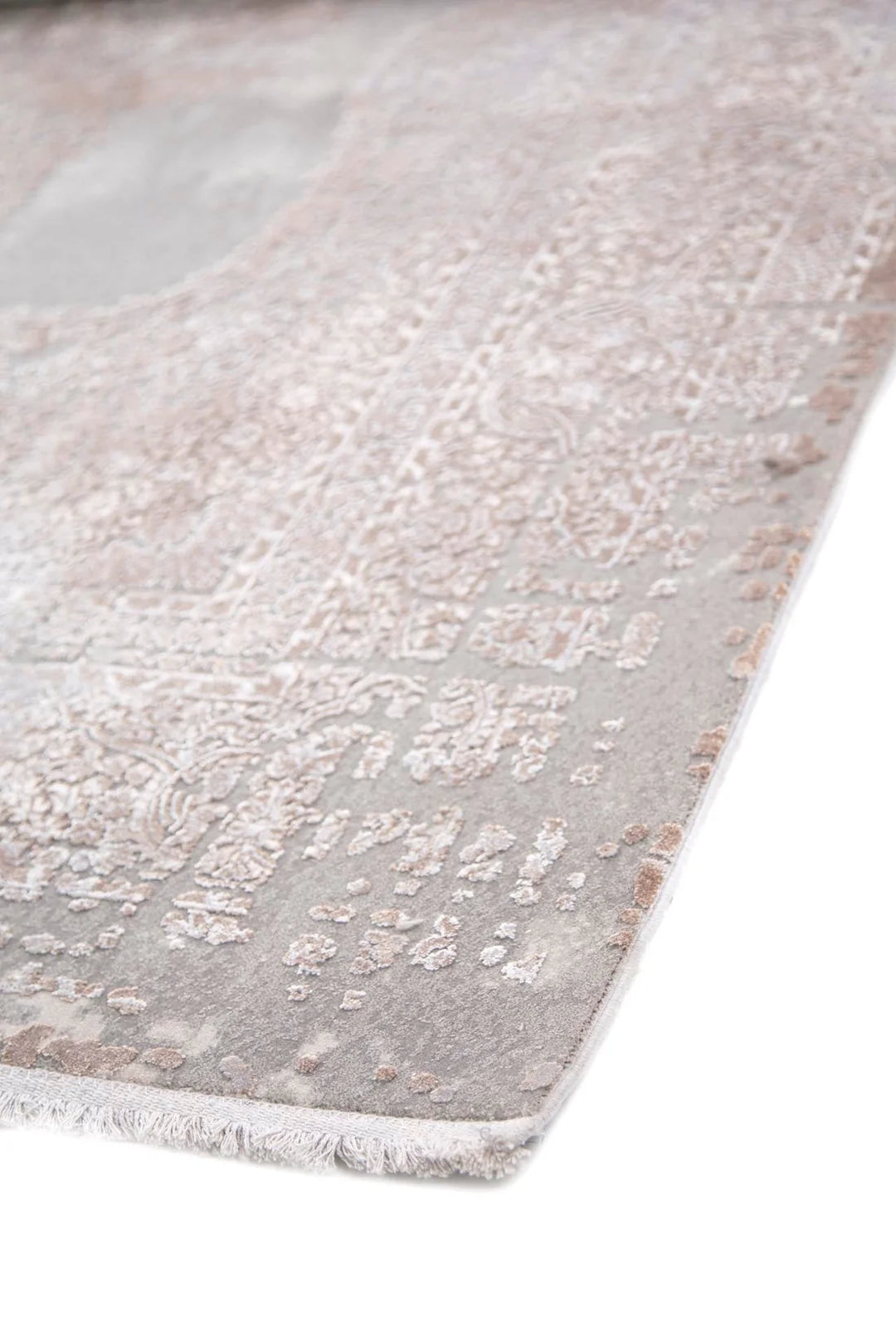 Μοντέρνο Χαλί Γκρι-Μπεζ Bamboo Silk Royal Carpet 0.80X1.50 (5988D)