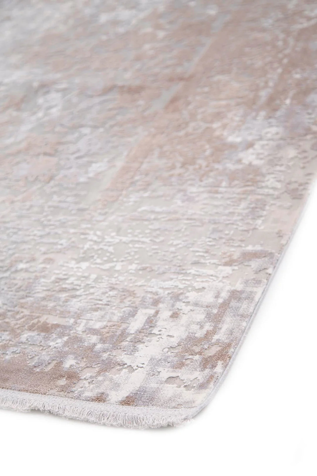 Μοντέρνο Χαλί Γκρι-Μπεζ Bamboo Silk Royal Carpet 0.80X1.50 (8097A)