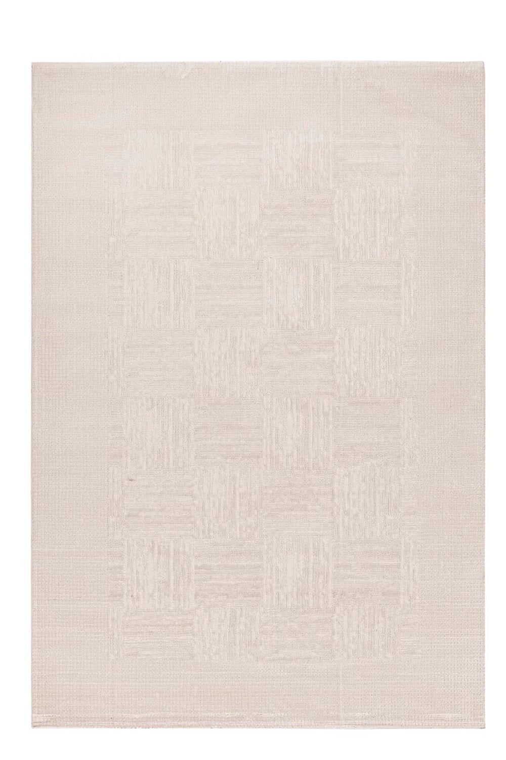 Μοντέρνο Εκρού Σετ Κρεβατοκάμαρας 3τμχ Bianca Royal Carpet (680A)