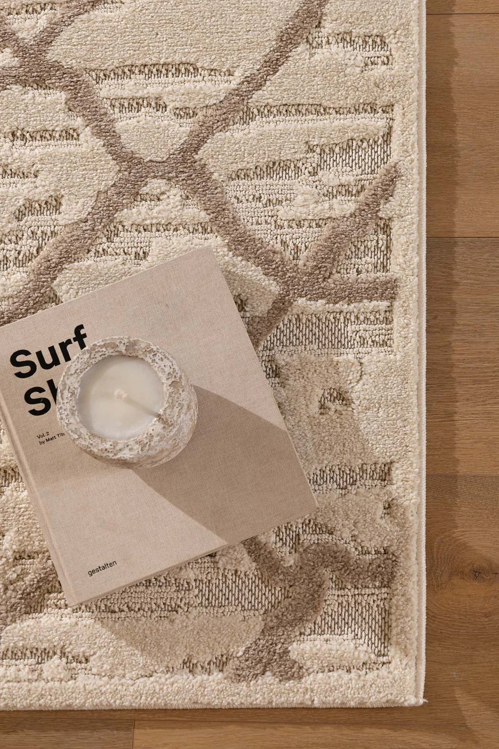 Μοντέρνο Χαλί Μπεζ Chiara Royal Carpet 200X250 (40001 I)