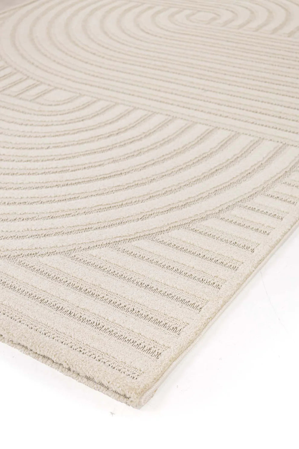 Μοντέρνο Χαλί Εκρού Σετ Κρεβατοκάμαρας 3τμχ Chiara (45003 W) Royal Carpet