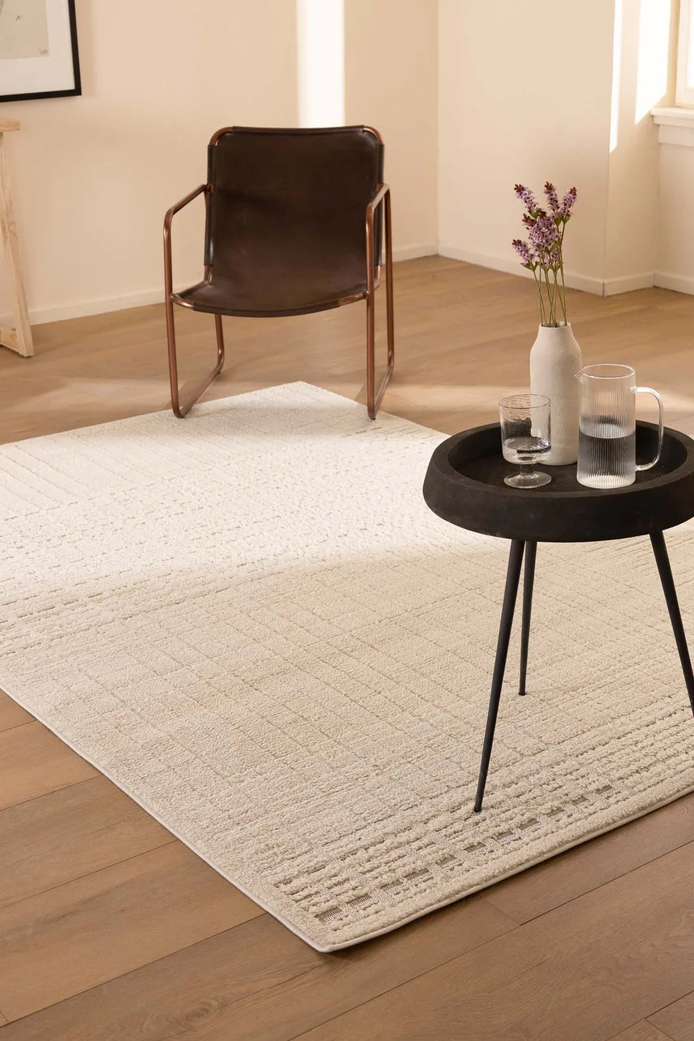 Μοντέρνο Χαλί Εκρού Chiara Royal Carpet 140X200 (54003 Q)