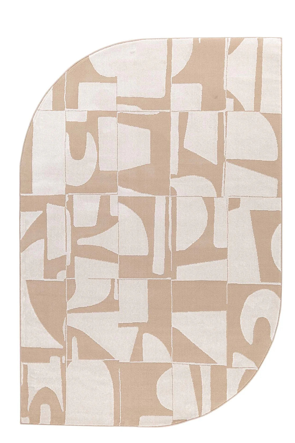 Μοντέρνο Χαλί Μπεζ Πολυεστερικό Organic Shape Royal Carpet 2.00X2.90 (620BCR)