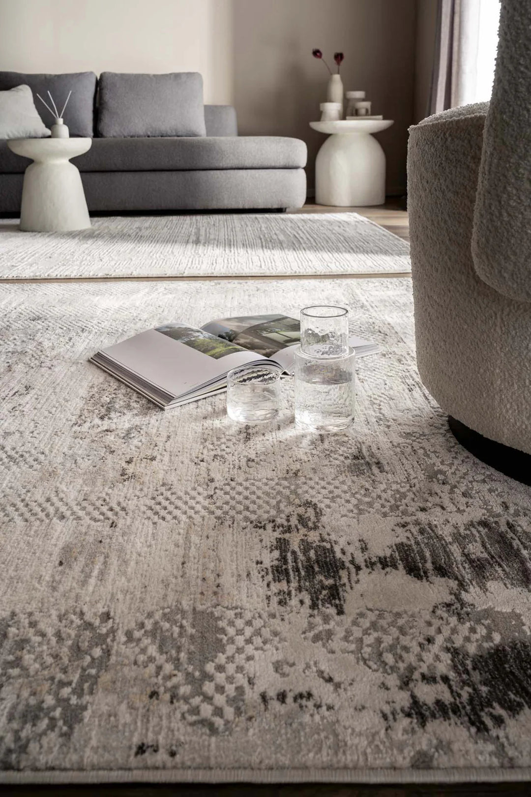 Μοντέρνο Χαλί Μπεζ Πολυεστερικό Silky Royal Carpet 2.40X3.50 (29F)