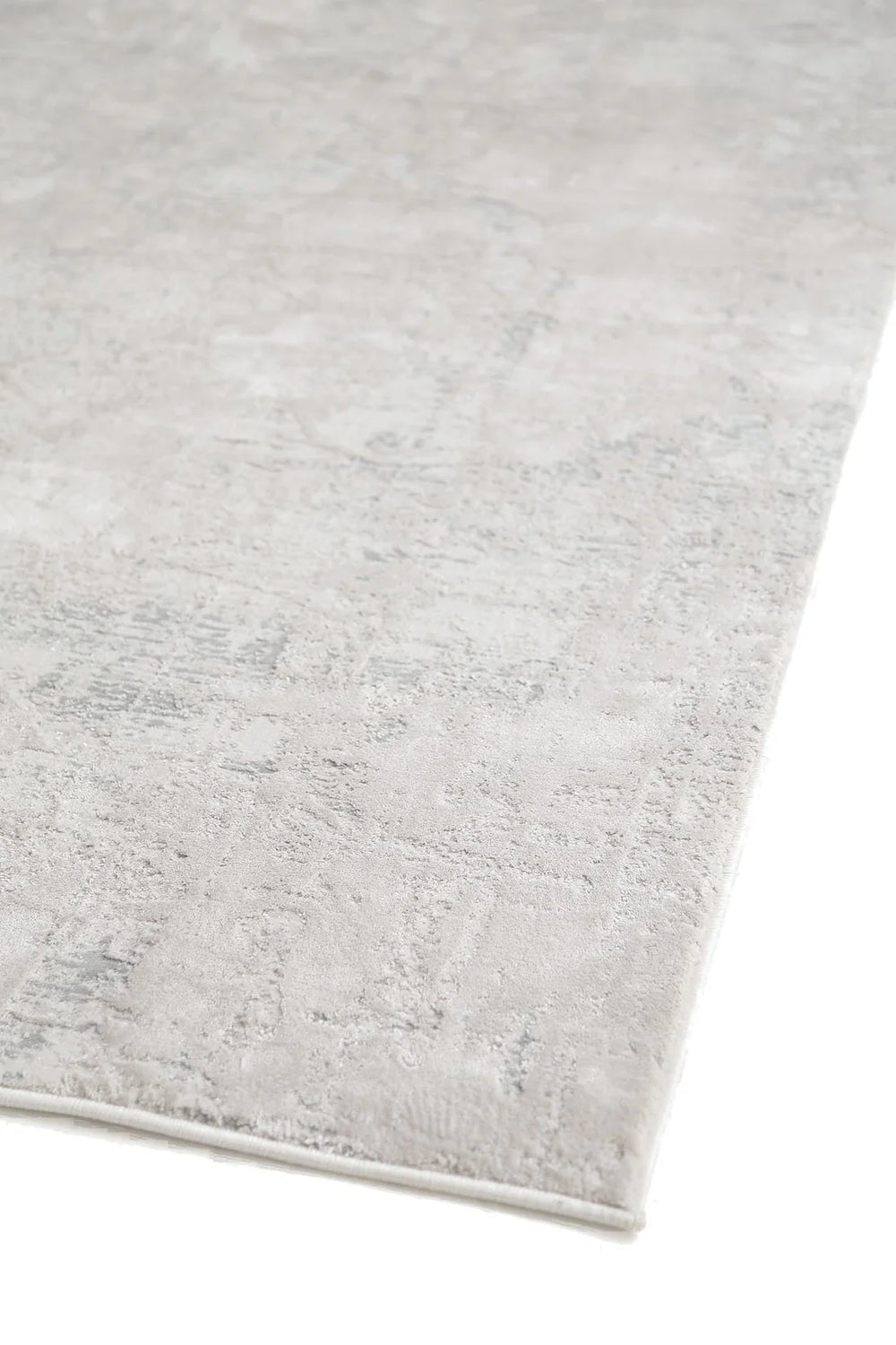 Μοντέρνο Χαλί Λευκό Πολυεστερικό Silky Royal Carpet 0.70Χ2.40 (341D)