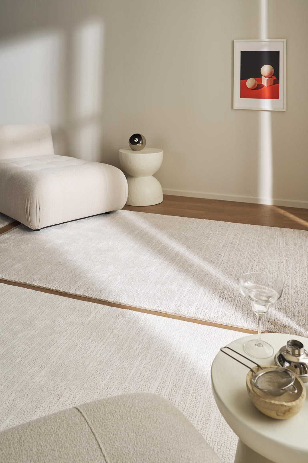 Μοντέρνο Χαλί Εκρού Nordic 160Χ230 Royal Carpet (394J)