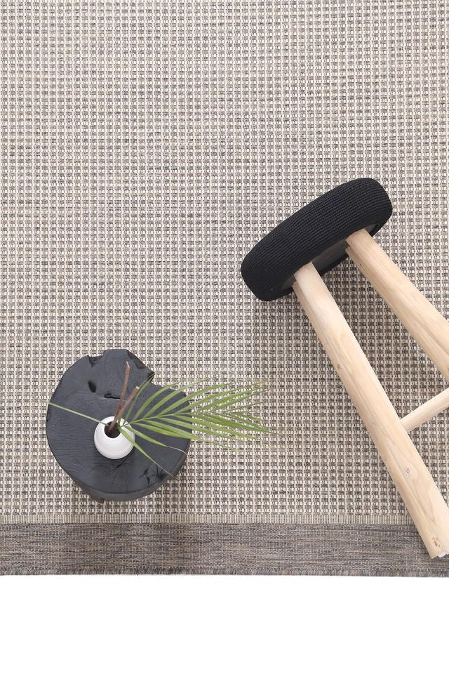 Ψάθινο Πατάκι Μπεζ-Καφέ Sand Royal Carpet 0.67X1.40 (2822I)