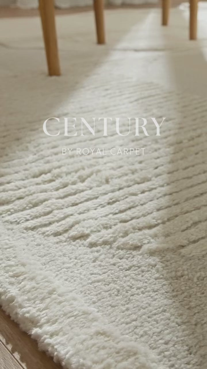 Μοντέρνο Χαλί Εκρού Cocoon 160Χ230 Royal Carpet (59879066)