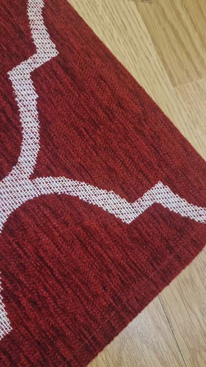 Χαλί Αντιολισθητικό Κόκκινο Canvas Royal Carpet (632R)