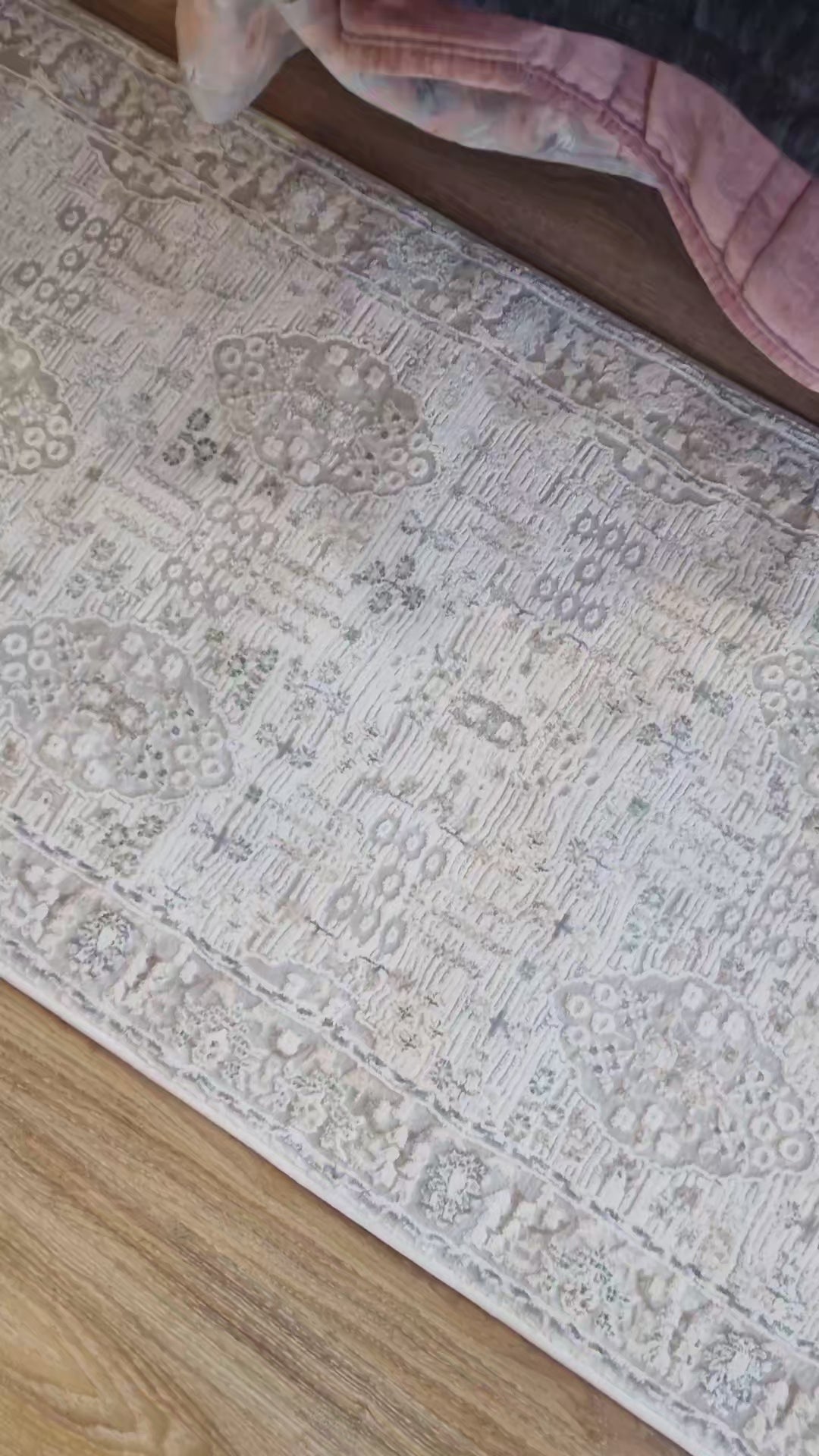 Vintage Χαλί Γκρι-Μπεζ Πολυεστερικό Allure Royal Carpet 1.60Χ2.30 (36478)