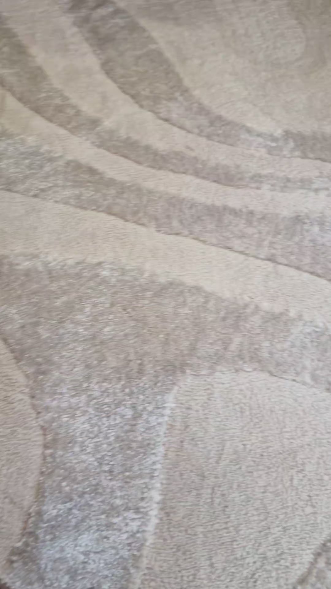 Μοντέρνο Χαλί Μπεζ Πολυεστερικό Organic Shape Royal Carpet 1.60X1.60