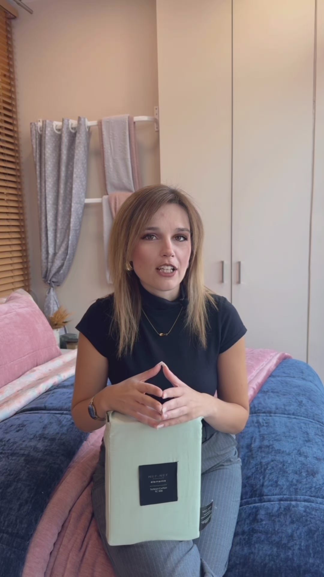 Σετ Σεντόνια Υπέρδιπλα Μπεζ/Γκρι Cardynal 240Χ270 Nef-Nef Homeware