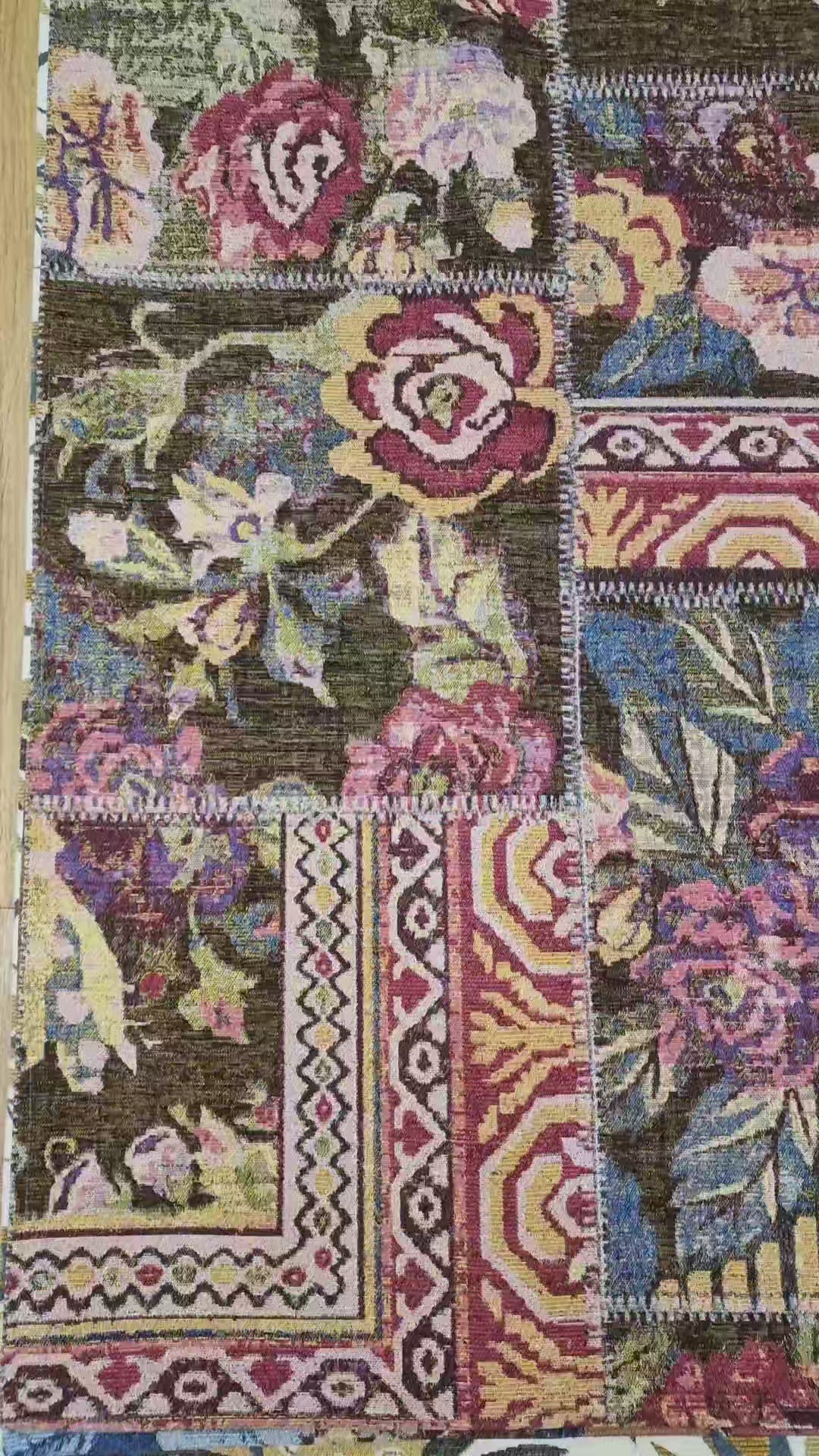 Χαλί Αντιολισθητικό Φλοράλ Canvas Royal Carpet 0.75X1.50