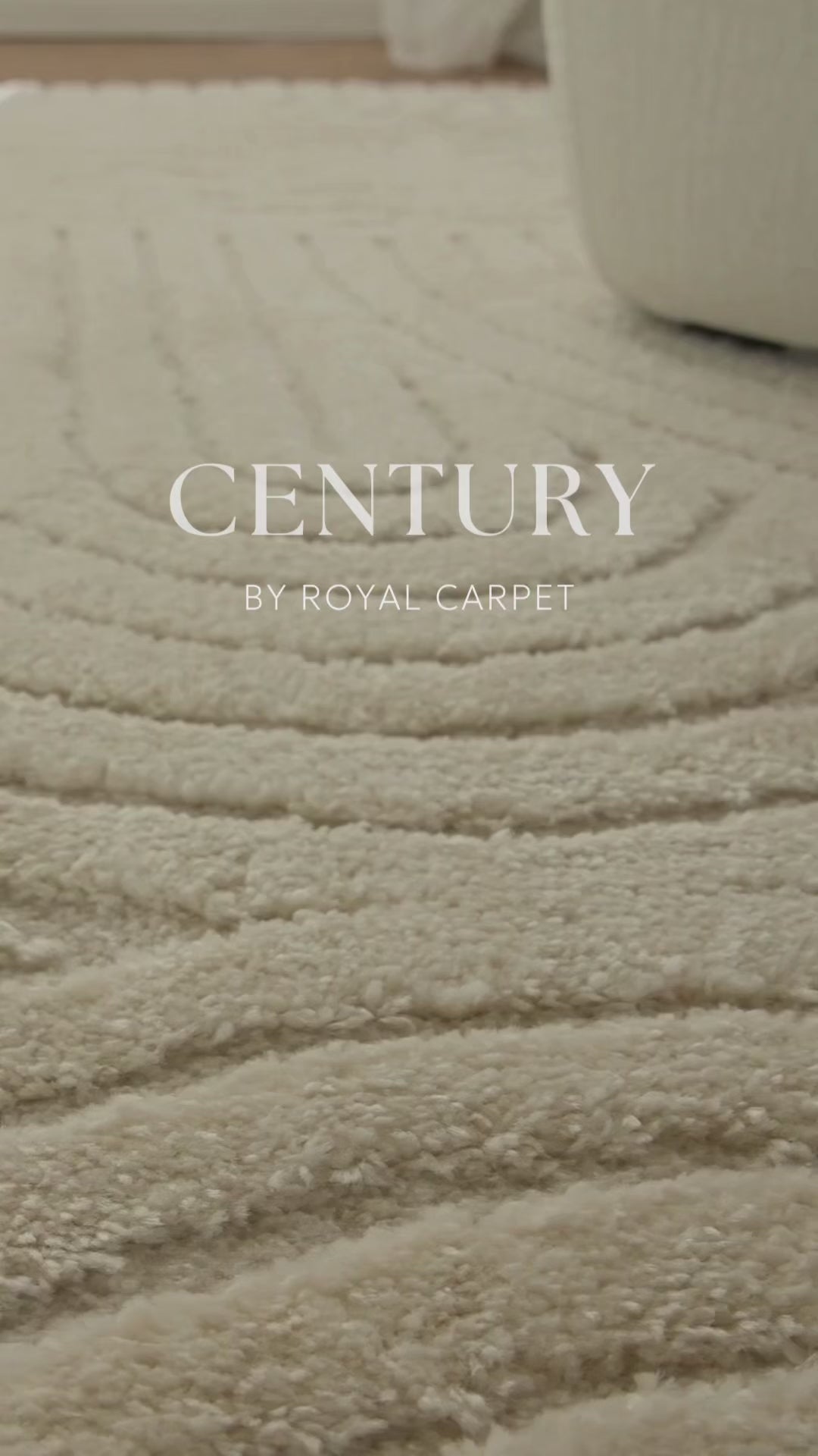 Μοντέρνο Χαλί Μπεζ Cocoon 160Χ230 Royal Carpet (59602066)