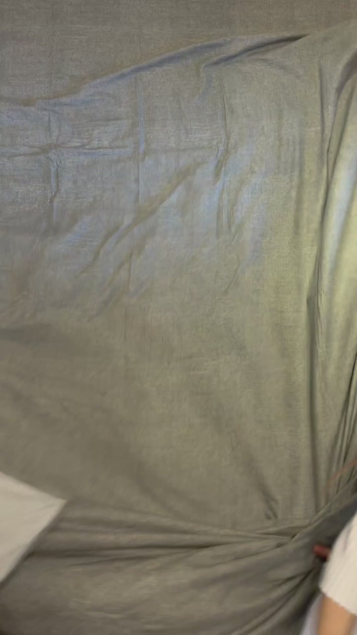 Σετ Φανελένια Παπλωματοθήκη Μονή Πράσινη Otrando 160Χ230 Nef-Nef Homeware