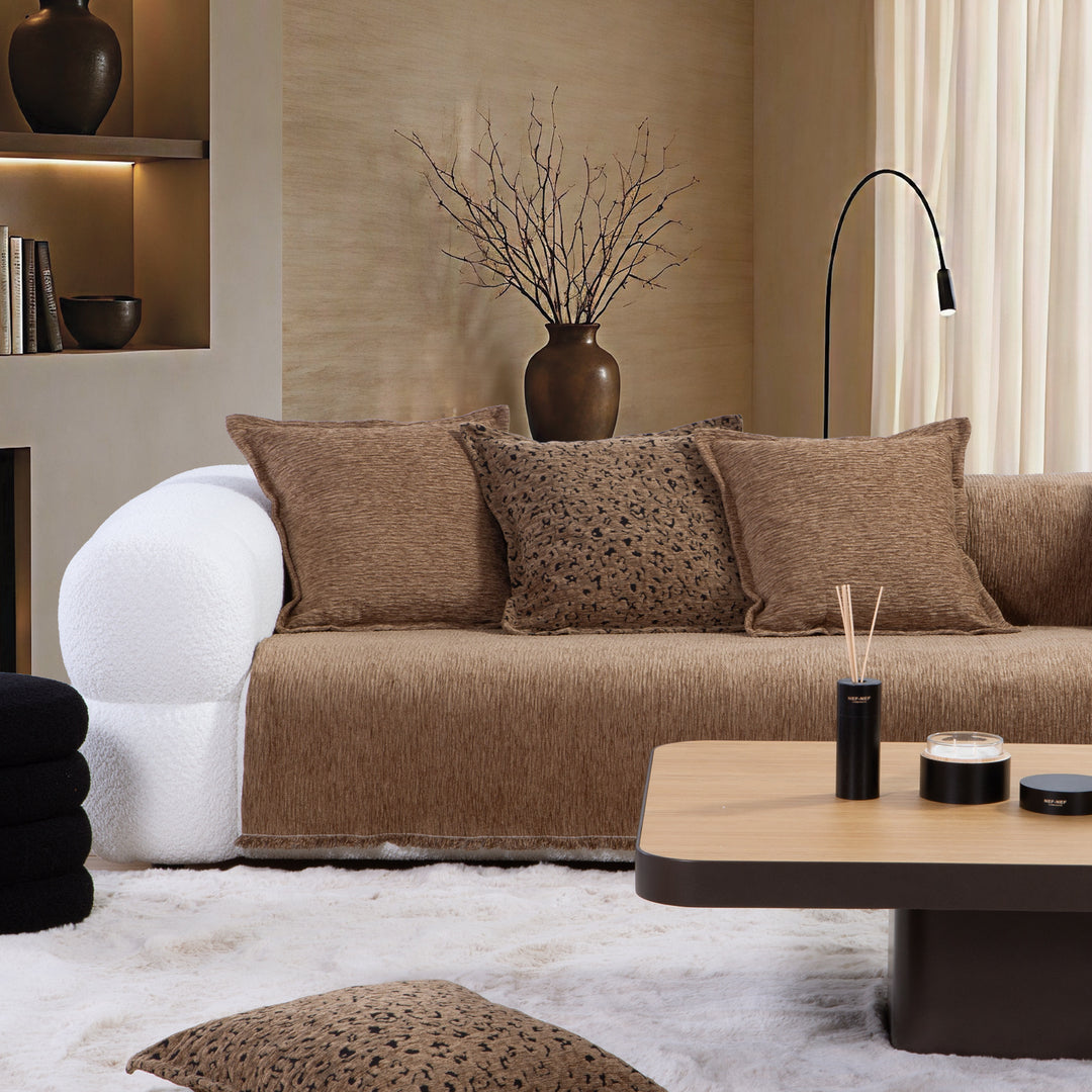 Ριχτάρι Πολυθρόνας Καφέ Venezia Nef-Nef Homeware