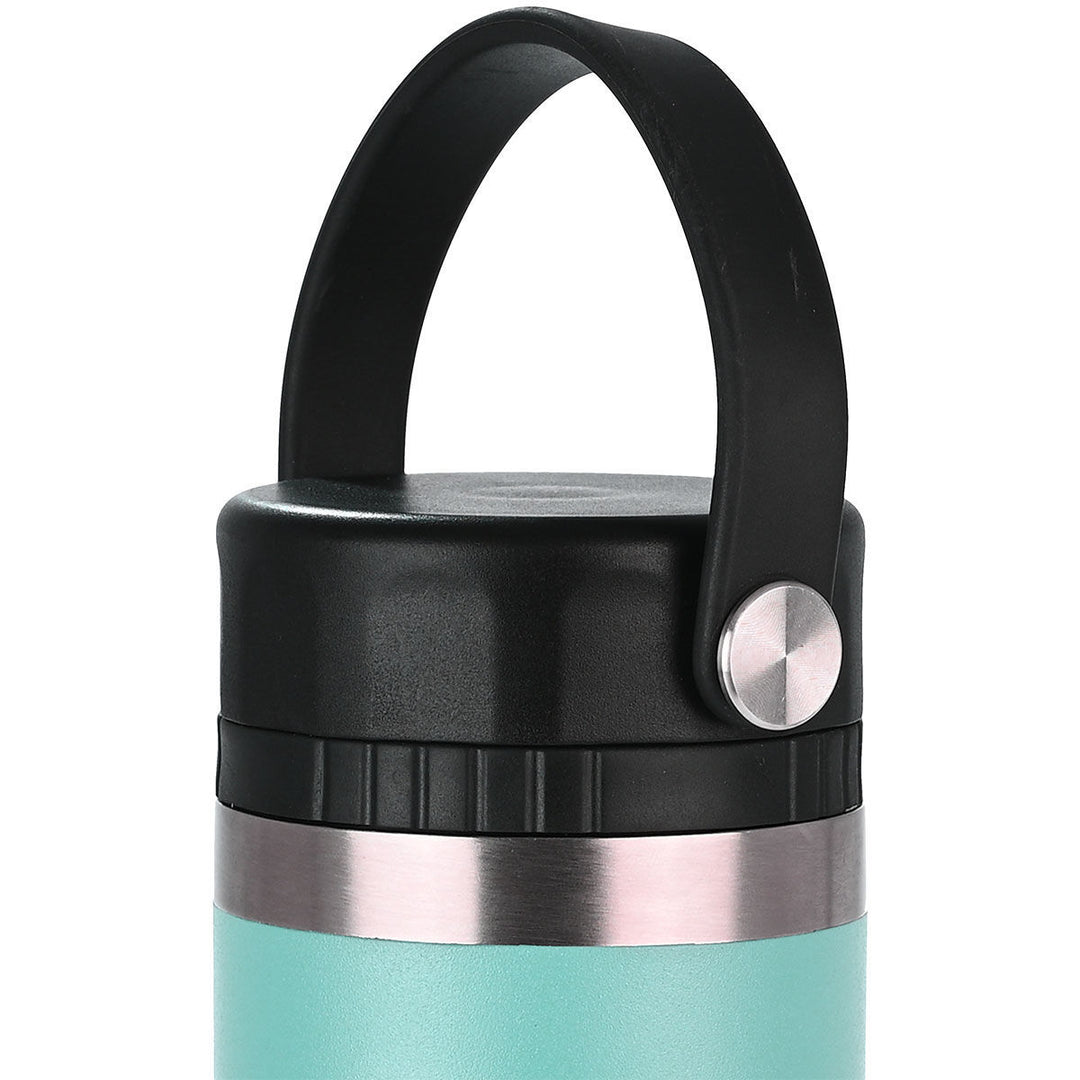 Estia Μπουκάλι Θερμός Με Λουράκι Save The Aegean 500ml Τιρκουάζ Bermuda Green Travel Chug