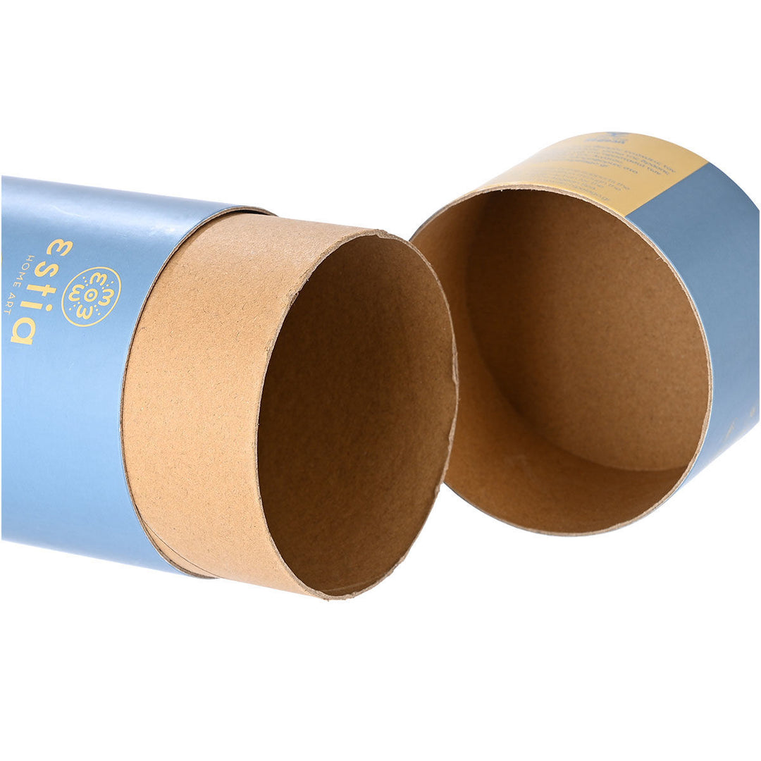 Estia Μπουκάλι Θερμός Με Λουράκι Save The Aegean 500ml Μπλε Denim Blue Travel Chug