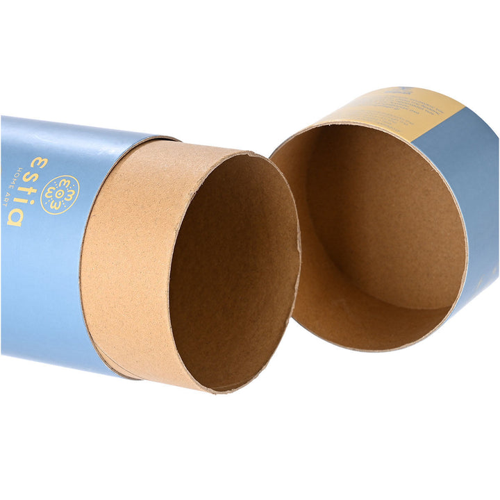 Estia Μπουκάλι Θερμός Με Λουράκι Save The Aegean 500ml Μπλε Denim Blue Travel Chug