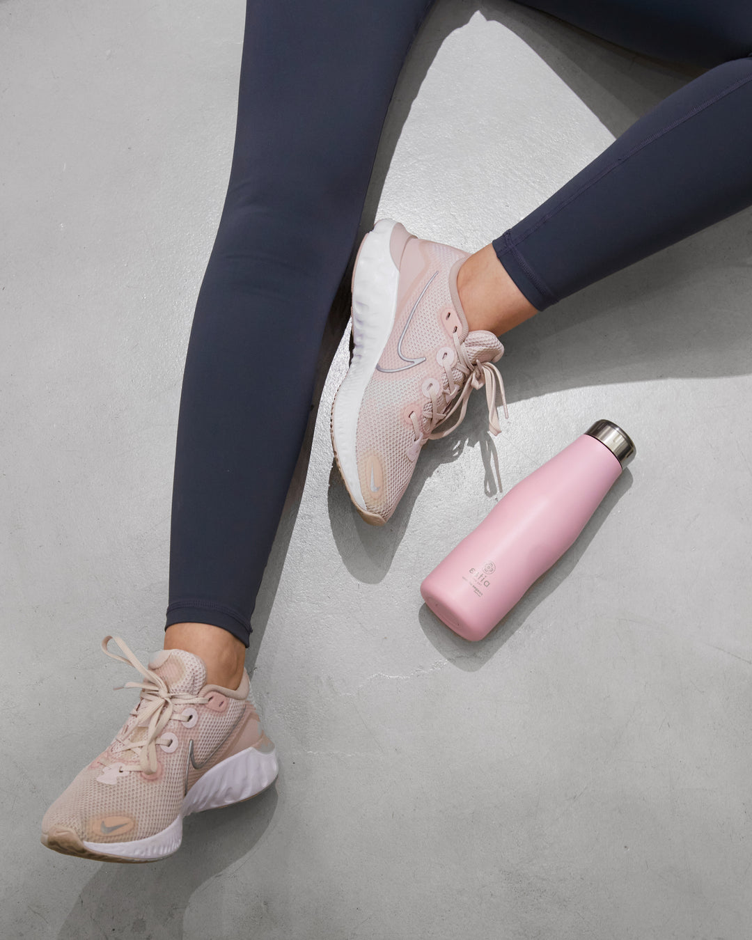 Estia Μπουκάλι Θερμός Save The Aegean Ροζ Blossom Rose Travel Flask