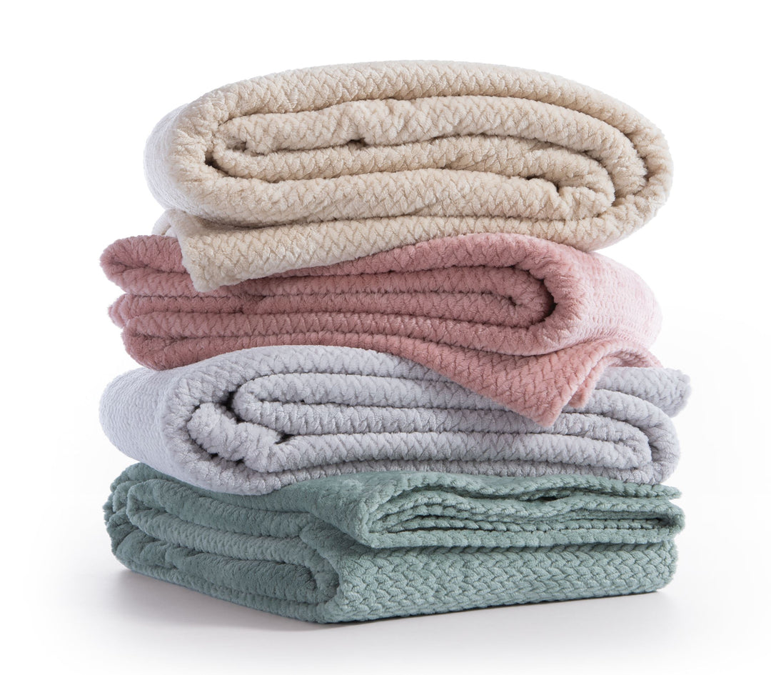 Κουβέρτα Fleece Πράσινη Worth Υπέρδιπλη 220Χ240 Nef-Nef Homeware