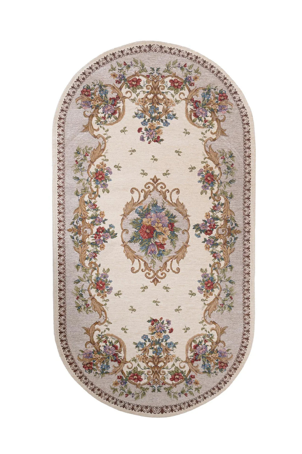Χαλί Αντιολισθητικό Φλοράλ Canvas Classic Royal Carpet (229VS)